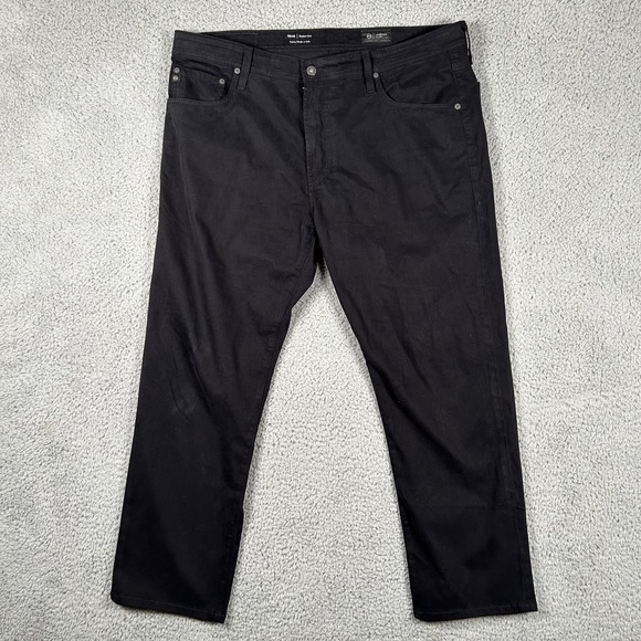 Ag Adriano Goldschmied Other - AG Adriano Goldschmied Mens Pants 38x32 The Tellis Modern Slim black 5 pocket